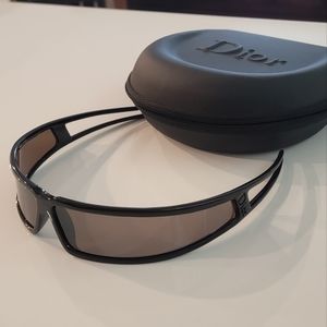 Dior galliano era bandage sunglasses in black